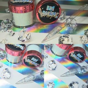 Clear acrylic powder